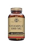 Solgar - Vitamina C 1000 Mg - Ayuda a tu sistema inmunológico y a tus defensas - 100 Cápsulas vegetales