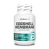 BioTechUSA Eggshell membrane, Cápsulas con membrana de cáscara de huevo molida y vitamina C, 60 cápsulas