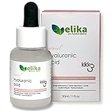 Koko Elikafoods - Serum Facial Con Acido Hialuronico Puro 100% Orgánico | Hidratante, Reafirmante Y Reductor De Arrugas | Serum Acido Hialuronico Efecto Inmediato | Hyaluronic Acid Natural | 30ml