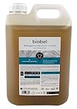 Biobel - Detergente Líquido para Ropa - 100% Natural - Con Aceite Esencial de Lavanda - Enriquecido con Jabón Natural - Elimina Olores y Desinfecta - 5 L