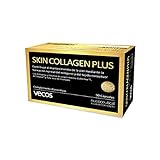 Colágeno con Elastina para el Cuidado de la Piel | Anti Arrugas con Vitaminas A, B2, C, Yodo, Cobre y Zinc para la Hidratación de la Dermis | 90 cápsulas | Skin Collagen Plus