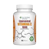 Liposomal Vitamina C 1000, paquete con 100 cápsulas 1150 mg (115 g)
