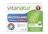 Vitanatur - Multicollagen Fórmula Complet, con Ácido Hialurónico, Magnesio, Vitamina C y Vitaminas K2 y D3, para Articulaciones, Piel y Huesos - 30 Cápsulas
