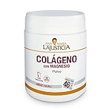 Ana Maria Lajusticia - Colágeno con magnesio – 350 gramos (sabor neutro) articulaciones fuertes y piel tersa. Regenerador de tejidos con colágeno hidrolizado tipo 1 y tipo 2. Envase para 46 días.