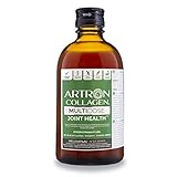 Artron Collagen Multidose | El complemento de colágeno líquido de gran tamaño para las articulaciones | Bebida de colágeno hidrolizado con glucosamina, condroitina, vitaminas para las articulaciones