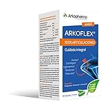 Arkoflex 100% Articulaciones | Cuidado Integral - Huesos - Cartílagos - Ligamentos - Tendones - Músculos | 120 Capsulas | 2 Meses, color Blanco