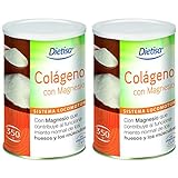 Dietisa - Colágeno con Magnesio en Polvo, Pack de 700 g en Total - Contribuye al Normal Funcionamiento de Huesos, Músculos y Articulaciones