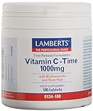 Lamberts Vitamina C 1000 Mg -, Sabor Frutas Bosque, 180 Tabletas, Vanilla