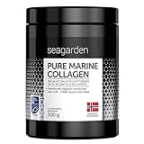 Seagarden Colágeno Hidrolizado puro (Tipo I y III)|Colageno marino de bacalao ártico salvaje | Suplemento para la piel, cabello, uñas, músculos | Proteina en polvo |Naturale al 100% |300 g - 60 dias